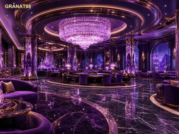 Visual permainan casino digital Granat88 dengan desain menarik untuk pengguna dewasa