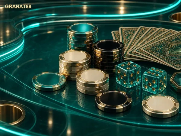 Cuplikan pengalaman bermain Virtual Casino Granat88 melalui perangkat digital